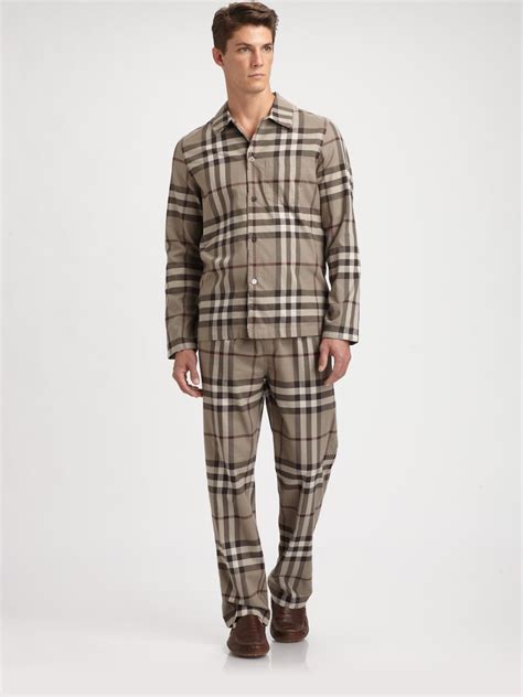 burberry pajama set men|Burberry pajama set.